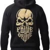 Pride Or Die Hoody Sweater Reckless Zwart Goud