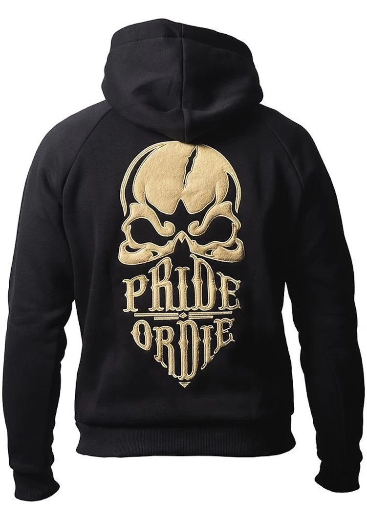Pride Or Die Hoody Sweater Reckless Zwart Goud 3 Pride Or Die Hoody Sweater Reckless Zwart Goud