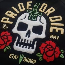 Pride Or Die Hoody Sweater Stay Sharp Zwart -Boksen Winkel pride or die pride or die hoody sweater stay sharp 7