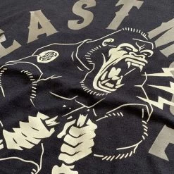 PRIDE Or Die Katoenen T-Shirt "Beast Mode V.2" Zwart