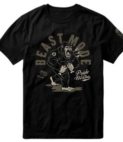 PRIDE Or Die Katoenen T-Shirt "Beast Mode V.2" Zwart -Boksen Winkel pride or die pride or die katoenen t shirt beast m 6