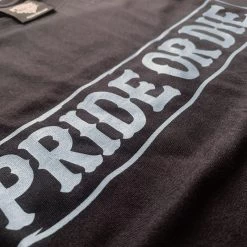 PRIDE Or Die Katoenen T-Shirt Iron Kings Zwart -Boksen Winkel pride or die pride or die katoenen t shirt iron ki 3