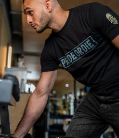 PRIDE Or Die Katoenen T-Shirt Iron Kings Zwart -Boksen Winkel pride or die pride or die katoenen t shirt iron ki 6