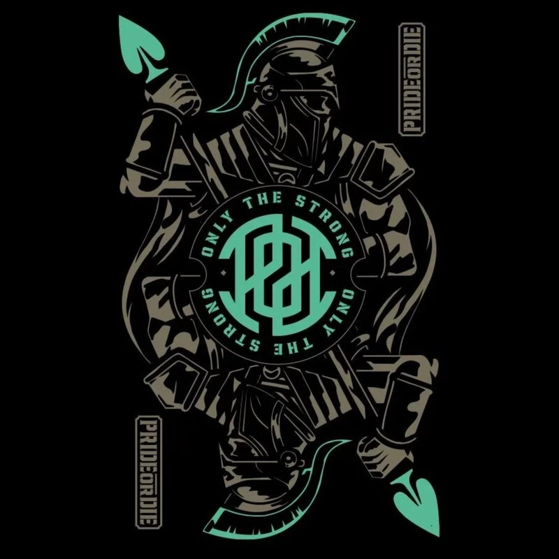 PRIDE Or Die Katoenen T-Shirt Only The Strong Zwart 7 PRIDE Or Die Katoenen T-Shirt Only The Strong Zwart - Afbeelding 5