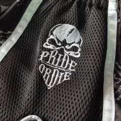 Pride Or Die Muay Thai Shorts RISE Zwart Wit