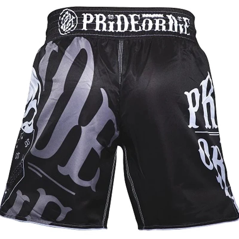 Pride Or Die Reckless Fightshort 2.0 Zwart Wit 4 Pride Or Die Reckless Fightshort 2.0 Zwart Wit - Afbeelding 2