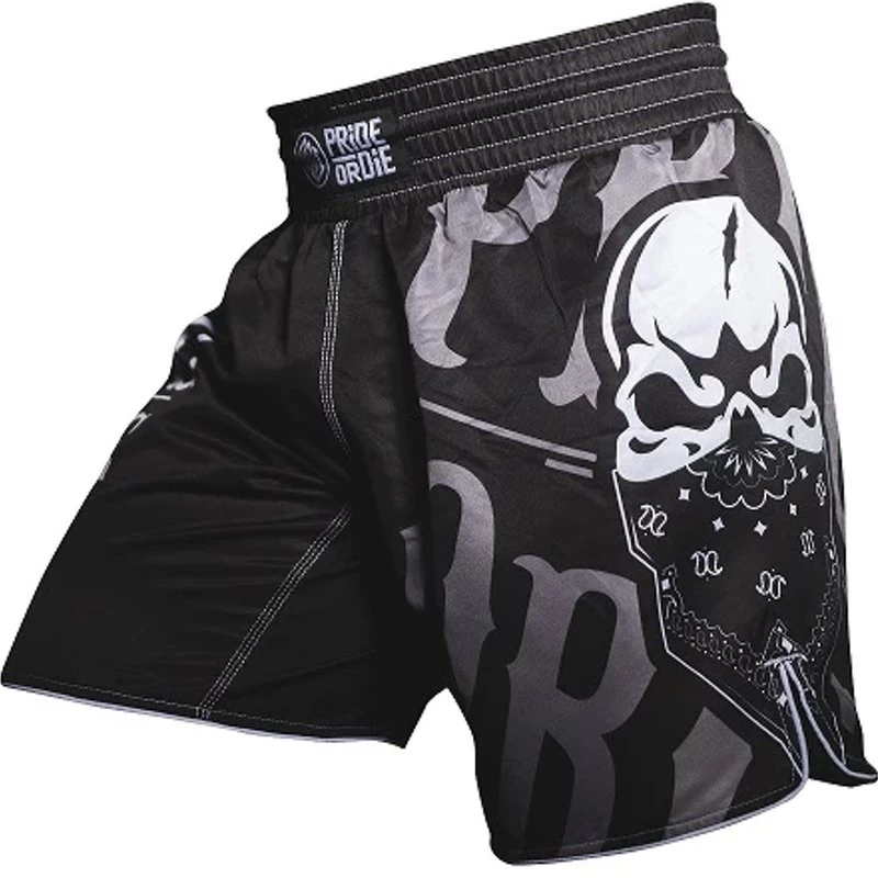 Pride Or Die Reckless Fightshort 2.0 Zwart Wit 6 Pride Or Die Reckless Fightshort 2.0 Zwart Wit - Afbeelding 4