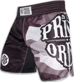 Pride Or Die Reckless Fightshorts Urban Camo Vechtsportbroek