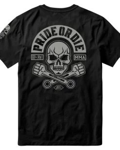 PRIDE Or Die T-Shirt BUSTED KNUCKLES Zwart 15 PRIDE Or Die T-Shirt BUSTED KNUCKLES Zwart -Boksen Winkel pride or die pride or die t shirt busted knuckles 4