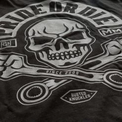 PRIDE Or Die T-Shirt BUSTED KNUCKLES Zwart 18 PRIDE Or Die T-Shirt BUSTED KNUCKLES Zwart -Boksen Winkel pride or die pride or die t shirt busted knuckles 7
