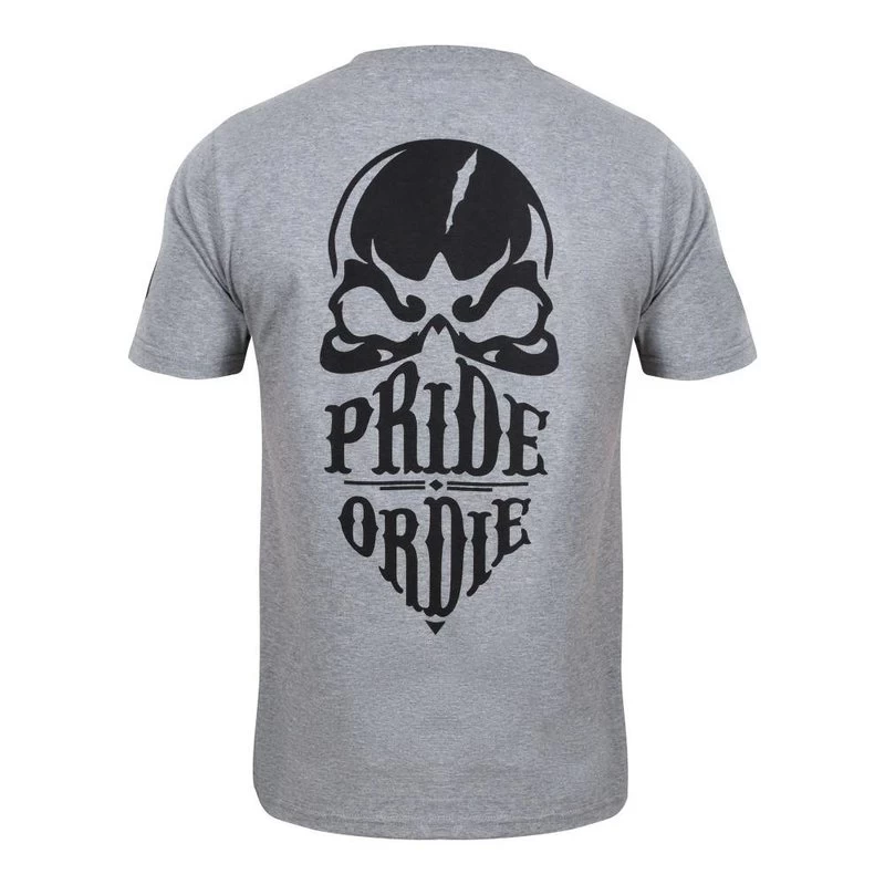 PRiDE Or DiE T-Shirt Reckless Grijs Vechtsportkleding 8 PRiDE Or DiE T-Shirt Reckless Grijs Vechtsportkleding - Afbeelding 6