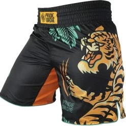PRIDE Or Die Unleashed V.2 Fightshort Zwart 11 PRIDE Or Die Unleashed V.2 Fightshort Zwart -Boksen Winkel pride or die pride or die unleashed v2 fightshort 4