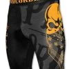 PRiDE Or DiE Vale Tudo Reckless Compressie Short Zwart Geel -Boksen Winkel pride or die pride or die vale tudo reckless compr