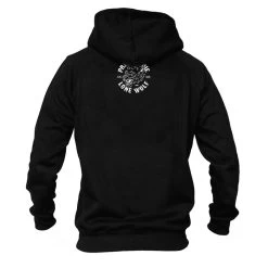 PRiDEorDiE Hoodie Sweater Lone Wolf Zwart -Boksen Winkel pride or die prideordie hoodie sweater lone wolf z 2
