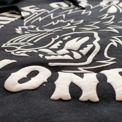 PRiDEorDiE Hoodie Sweater Lone Wolf Zwart -Boksen Winkel pride or die prideordie hoodie sweater lone wolf z 3