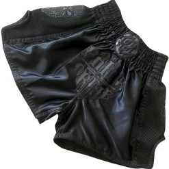 PrideorDie Muay Thai Shorts RECKLESS Full Black 9 PrideorDie Muay Thai Shorts RECKLESS Full Black -Boksen Winkel pride or die prideordie muay thai shorts reckless 3