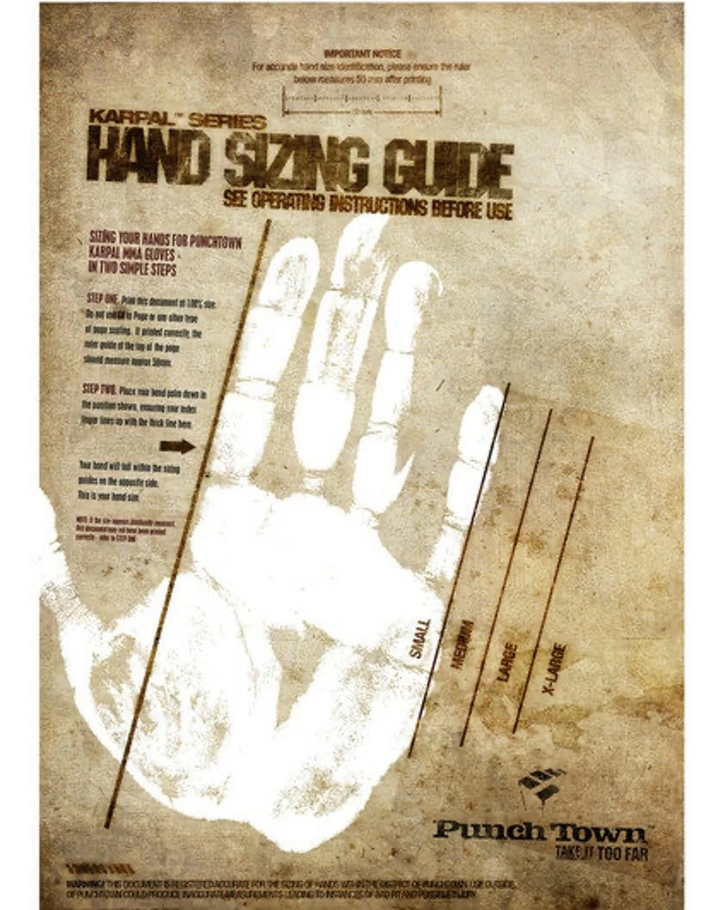 PunchTown MMA Handschoenen Karpal EX THE DEAD 7 PunchTown MMA Handschoenen Karpal EX THE DEAD - Afbeelding 5