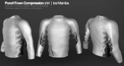 PunchTown Rash Guard Ice Mamba Lange Mouw 7 PunchTown Rash Guard Ice Mamba Lange Mouw -Boksen Winkel punch town punchtown rash guard ice mamba lange mo