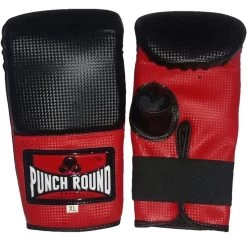 Punch Round Bokszak Training Handschoenen Bag Gloves Carbon.