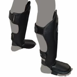 Punch Round Combat Sports Kickboks Scheenbeschermers Kids Zwart -Boksen Winkel punchr punch round combat sports kickboks scheenbe 2