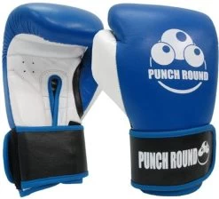 Punch Round™ ELITE PRO Bokshandschoenen Blauw Wit 8 Punch Round™ ELITE PRO Bokshandschoenen Blauw Wit -Boksen Winkel punchr punch round elite pro bokshandschoenen blau 2