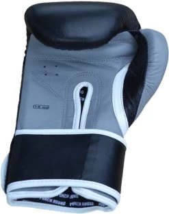 Punch Roundโข ELITE PRO Bokshandschoenen Zwart Grijs