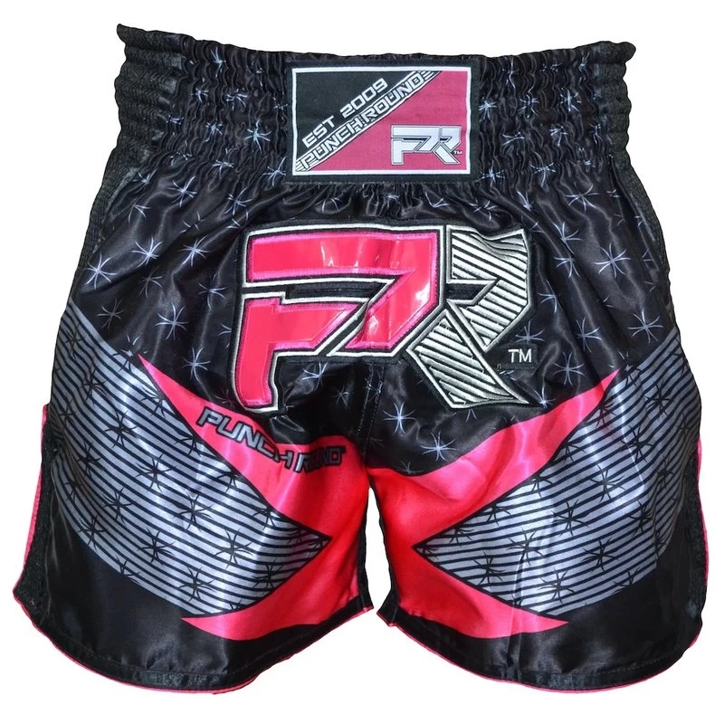 Punch Round Evoke Dames Kickboks Broek Zwart Roze 7 Punch Round Evoke Dames Kickboks Broek Zwart Roze - Afbeelding 5