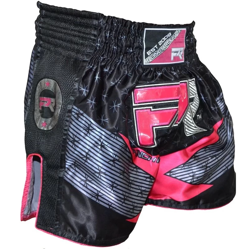 Punch Round Evoke Dames Kickboks Broek Zwart Roze 8 Punch Round Evoke Dames Kickboks Broek Zwart Roze - Afbeelding 6
