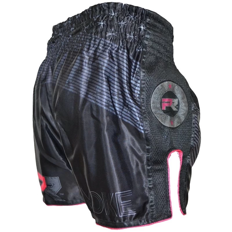 Punch Round Evoke Dames Kickboks Broek Zwart Roze 3 Punch Round Evoke Dames Kickboks Broek Zwart Roze