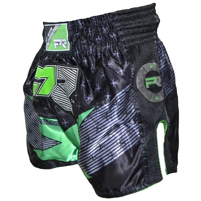 Punch Round Evoke Kickboks Broek Zwart Groen 10 Punch Round Evoke Kickboks Broek Zwart Groen - Afbeelding 8