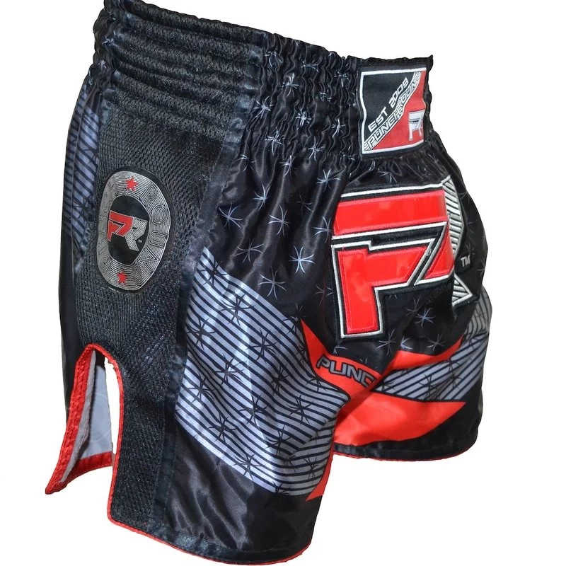 Punch Round Evoke Kickboks Broek Zwart Rood 4 Punch Round Evoke Kickboks Broek Zwart Rood - Afbeelding 2