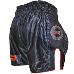 Punch Round Evoke Kickboks Broek Zwart Rood