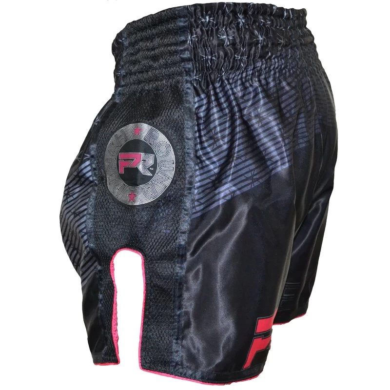 Punch Round Evoke Kickboks Broek Zwart Rood 6 Punch Round Evoke Kickboks Broek Zwart Rood - Afbeelding 4