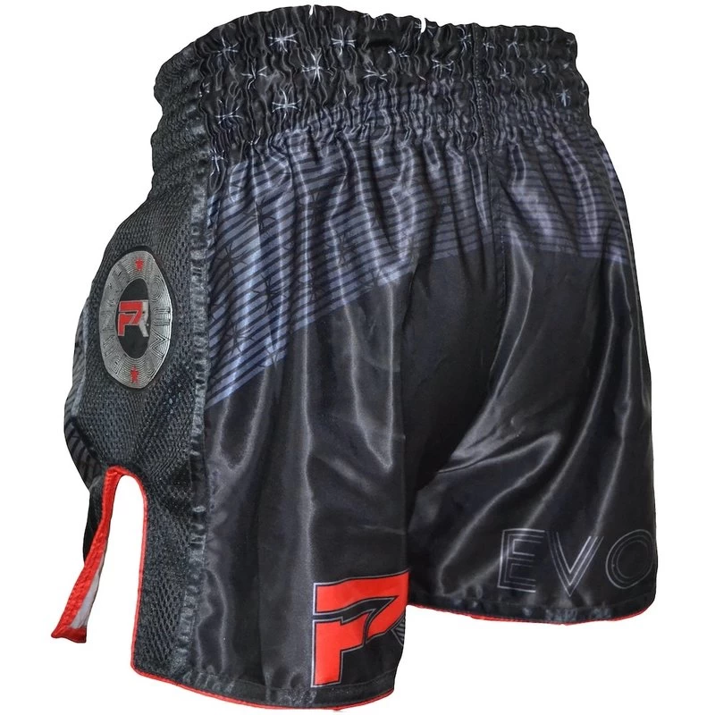 Punch Round Evoke Kickboks Broek Zwart Rood 9 Punch Round Evoke Kickboks Broek Zwart Rood - Afbeelding 7
