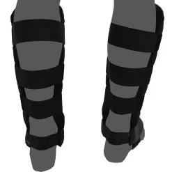 Punch Round Experience Dull Black Kickboks Scheenbeschermers