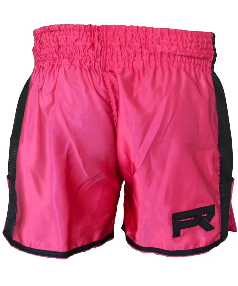 Punch Round™ FTX Muay Thai Short Roze Zwart 4 Punch Round™ FTX Muay Thai Short Roze Zwart - Afbeelding 2