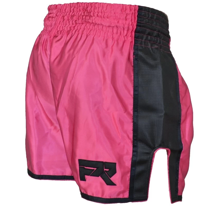 Punch Round™ FTX Muay Thai Short Roze Zwart 6 Punch Round™ FTX Muay Thai Short Roze Zwart - Afbeelding 4
