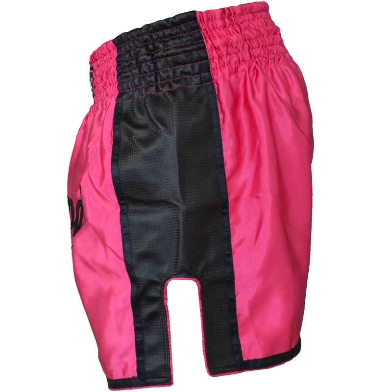 Punch Round™ FTX Muay Thai Short Roze Zwart 8 Punch Round™ FTX Muay Thai Short Roze Zwart - Afbeelding 6