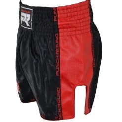 Punch Round Kickboks Broekje Matte Carbon Zwart Rood 9 Punch Round Kickboks Broekje Matte Carbon Zwart Rood -Boksen Winkel punchr punch round kickboks broekje matte carbon z 5