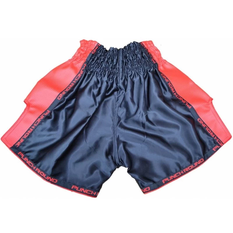 Punch Round Kickboks Broekje Matte Carbon Zwart Rood 6 Punch Round Kickboks Broekje Matte Carbon Zwart Rood - Afbeelding 4