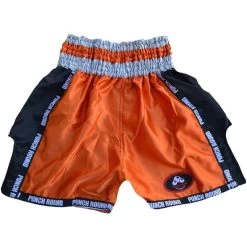 Punch Round™ Kickboks Broekje Muay Thai Oranje -Boksen Winkel punchr punch round kickboks broekje muay thai oran 3