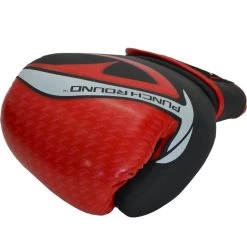 Punch Round No-Fear Bokshandschoenen Kids Zwart Rood -Boksen Winkel punchr punch round no fear bokshandschoenen kids z 6