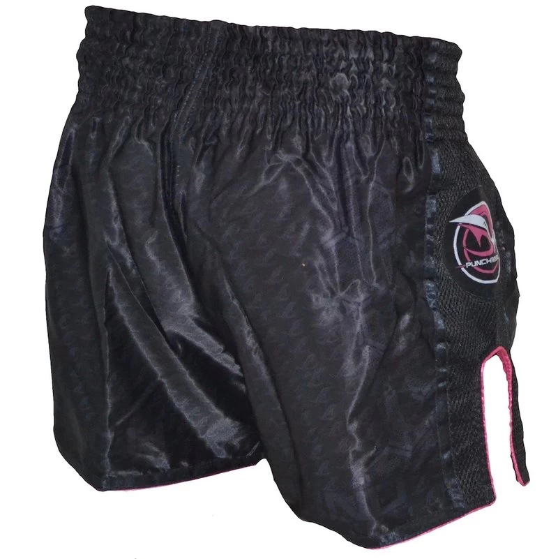 Punch Round NoFear Dames Kickboks Broek Zwart Roze 6 Punch Round NoFear Dames Kickboks Broek Zwart Roze - Afbeelding 4