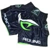 Punch Round NoFear Kickboks Shorts Zwart Neo Groen -Boksen Winkel punchr punch round nofear kickboks shorts zwart ne