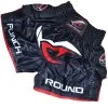 Punch Round NoFear Muay Thai Kickboks Broek Zwart Rood -Boksen Winkel punchr punch round nofear muay thai kickboks broek