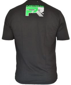 Punch Round Tiger Razor Shirt Zwart Wit Groen