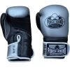 Punch Round Bokshandschoenen Combat Sports Zilver Zwart -Boksen Winkel punchr punch roundbokshandschoenen combat sports z