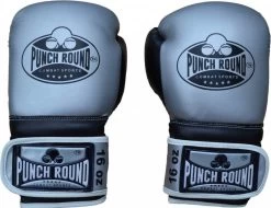 Punch Round Bokshandschoenen Combat Sports Zilver Zwart -Boksen Winkel punchr punch roundbokshandschoenen combat sports z 3