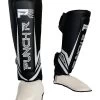 PunchR™ Electric Kickboks Muay Thai Scheenbeschermers Zwart Wit Microfiber 2 PunchR™ Electric Kickboks Muay Thai Scheenbeschermers Zwart Wit Microfiber -Boksen Winkel punchr punchr electric kickboks muay thai scheenbe