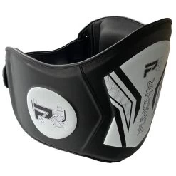 PunchR™ Electric Vechtsport Buikbeschermer Zwart Wit -Boksen Winkel punchr punchr electric vechtsport buikbeschermer z 3